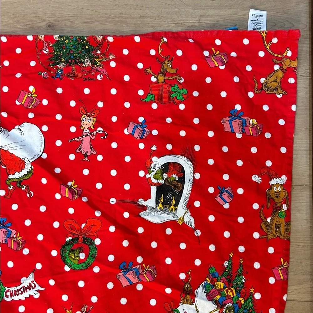 Pottery Barn Teen Dr. Suess Grinch Sheets Size Full